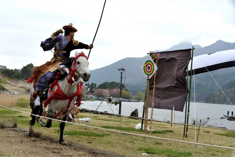현대에 남는 기사의 대표적인 신사 '유주마(야부사메)'