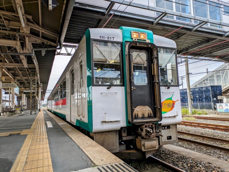 JR陸羽東線・キハ110型気動車