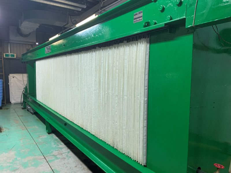 자동 압착 여과기