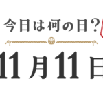 오늘은 무슨 날? 도호쿠판【1111】