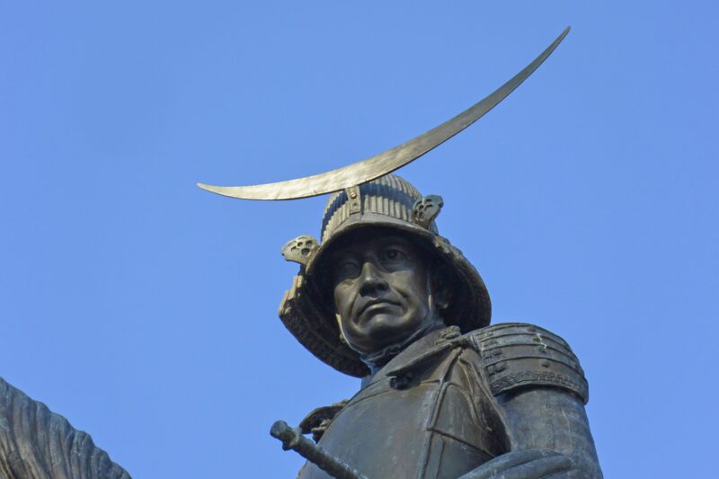 Statue équestre de Date Masamune (Château de Sendai)