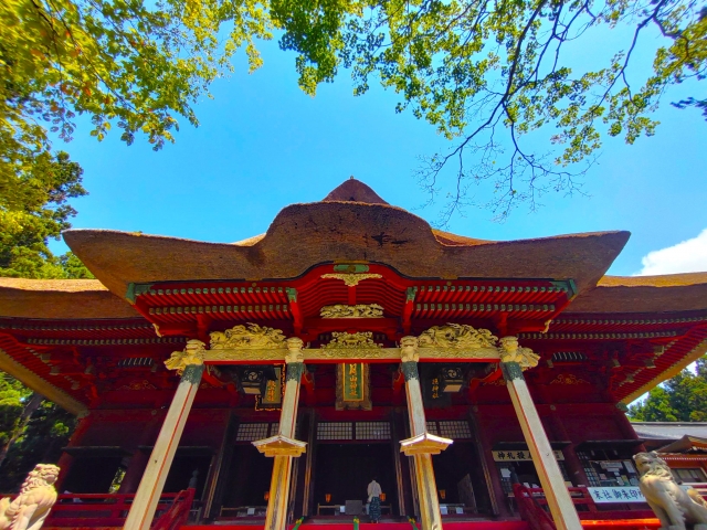 Dewa Shrine, Sanjin Gosaiden (Three Gods Combined Shrine)