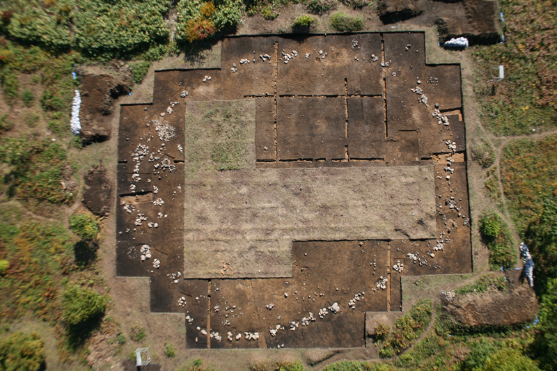 Ruines d'Omori Katsuyama