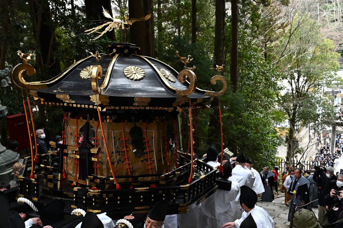 盐釜神社的Hote祭