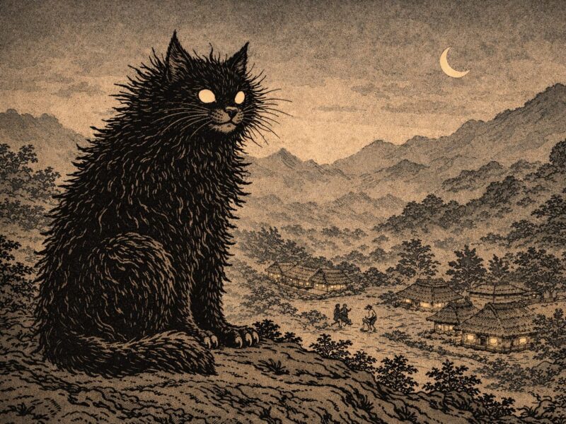 The "Kasha cat" that became the master of Shizukura Mountain