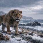 尻屋崎にいたホラアナライオンのイメージ