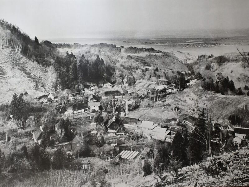 Iwaya district, around 1965 (Collection of Nakayama Town Historical and Folk Museum)