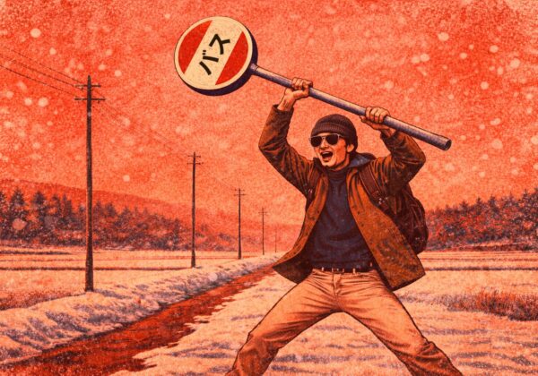 버스는 하루에 한 번 온다