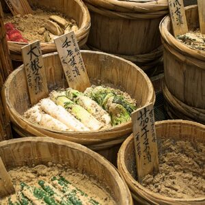 Diversos tipos de verduras encurtidas (Parte 1)