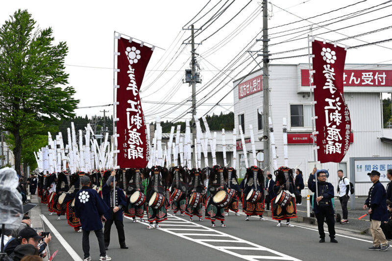 2026.05.04 Hyakushika mass dance at Esashi Jinku Festival