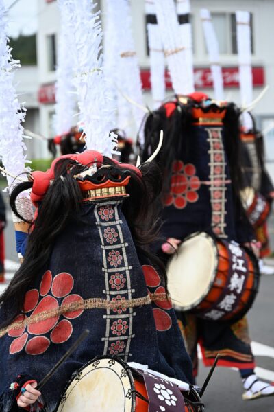 2026.05.04 Hyakushika mass dance at Esashi Jinku Festival