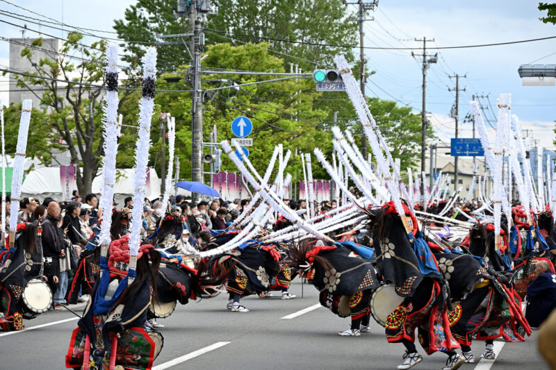 2026.05.04 Hyakushika mass dance at Esashi Jinku Festival