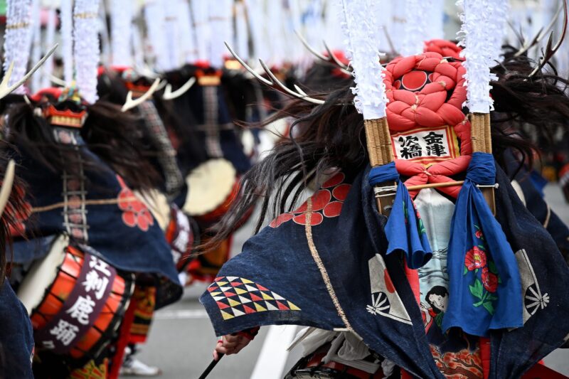 2026.05.04 Hyakushika mass dance at Esashi Jinku Festival