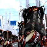 2026.05.04 Danza masiva Hyakushika en el Festival Esashi Jinku