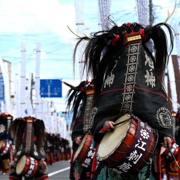 2026.05.04 Hyakushika mass dance at Esashi Jinku Festival