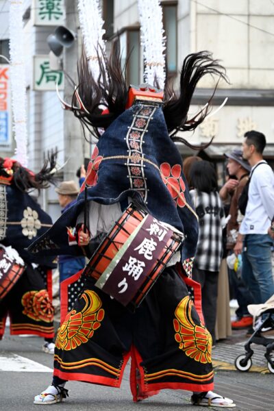 2026.05.04 Hyakushika mass dance at Esashi Jinku Festival