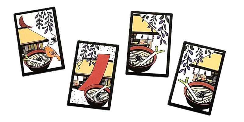 Aizu Hanafuda (April: Wisteria and Post Town)