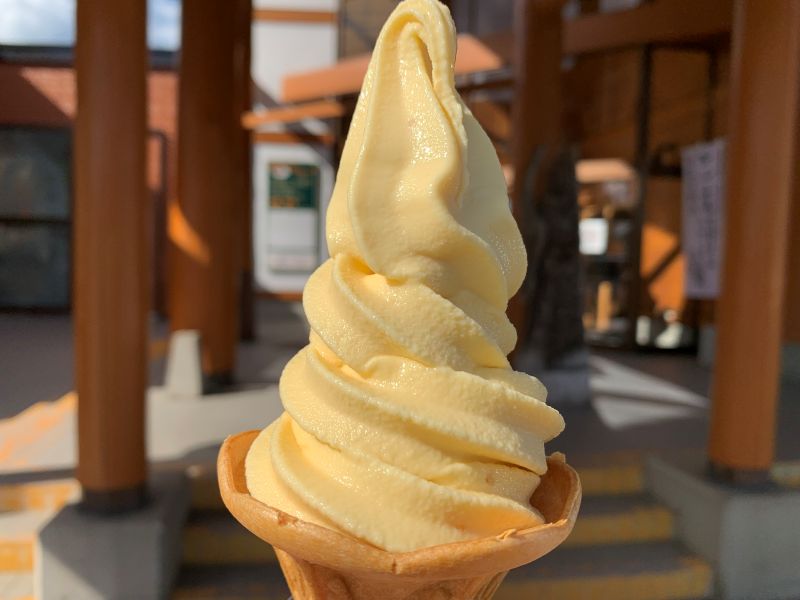 ほおずきソフトクリーム