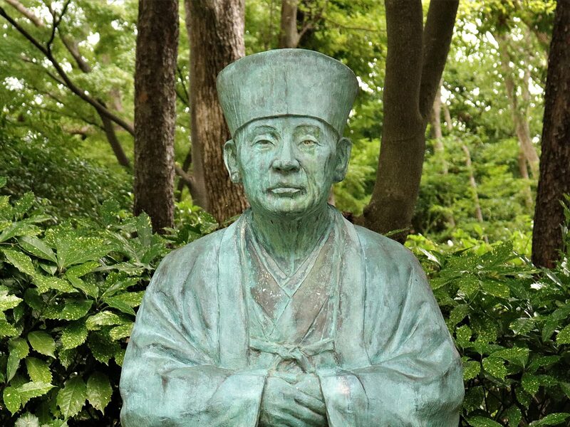 千利休雕像(大阪府堺市)