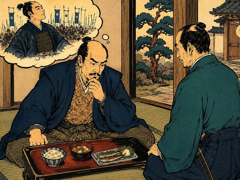 由纲本茂庭(鬼庭)准备的招待餐(图片)