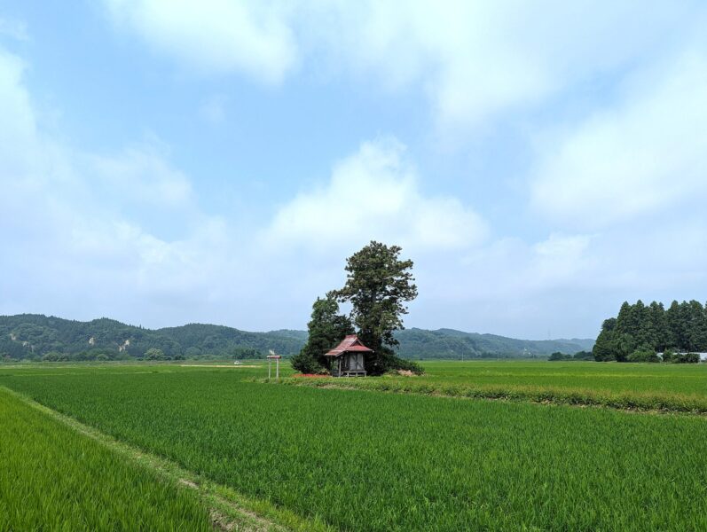 Arahagi Shrine (Iwadeyama, Osaki City)