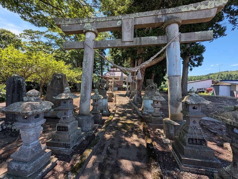 Puerta Torii del Santuario Arahagi ②