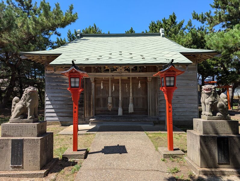 洗磯崎神社の本殿
