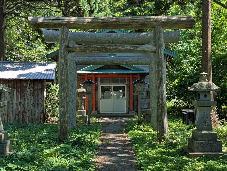 相内神明宮の本殿