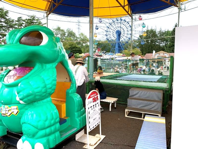 子供達に大人気のトランポリン