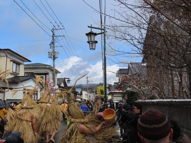 米川の水かぶり