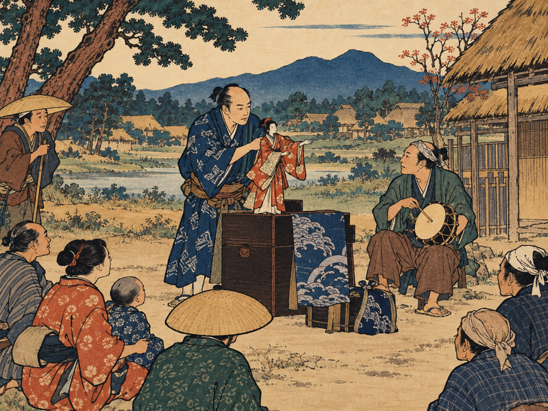 旅芸人のイメージ
