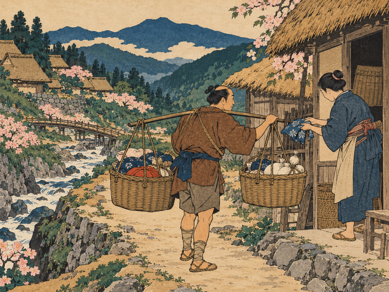 行商人のイメージ