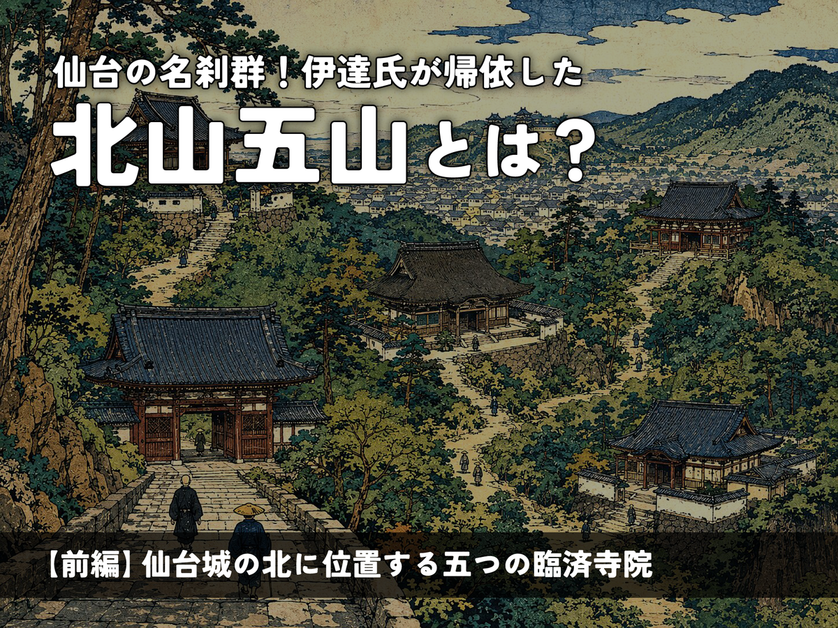仙台・北山五山の寺巡り