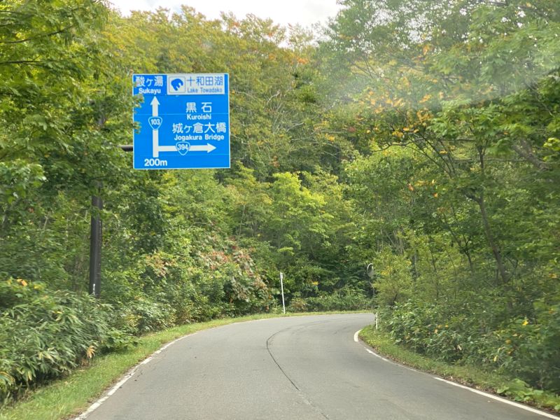 Nous atteindrons bientôt la jonction avec la route nationale 394