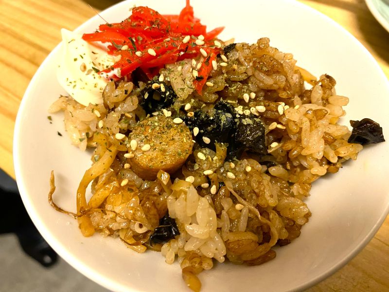 Soba meshi is more of a snack than a main dish