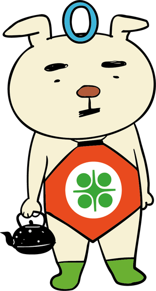 La mascotte officielle de la ville d'Oshu "Oshu Taro" © Oshu City
