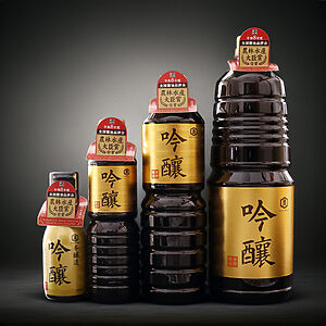Product lineup of "Ginjo" brewed dark soy sauce