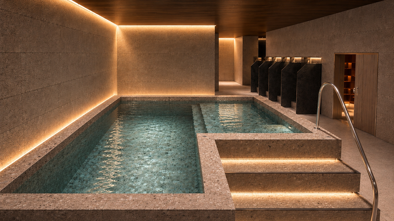 Image of a cold bath. Actual appearance may differ