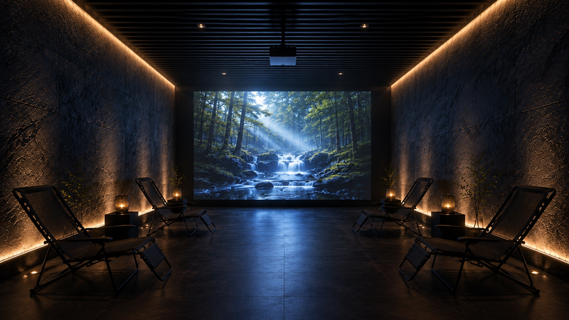 Image of the healing room. Actual appearance may differ