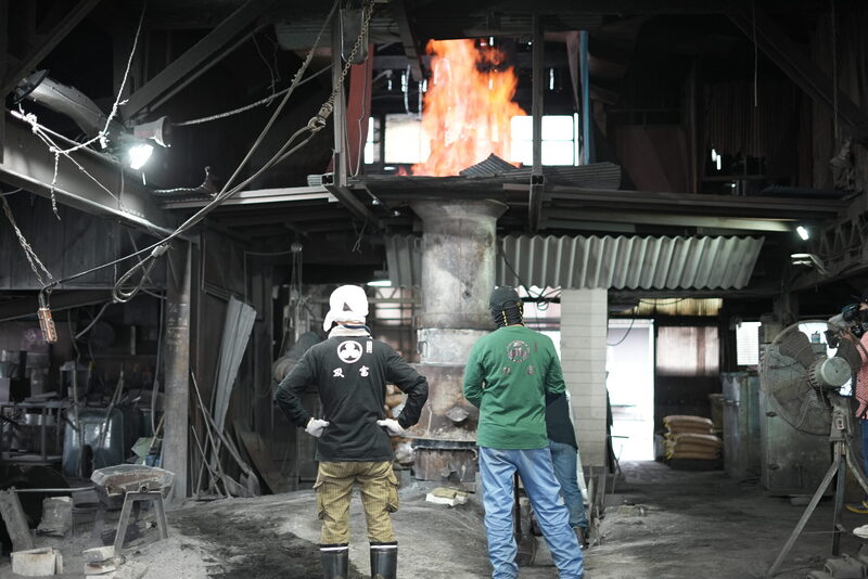 Vue de l'atelier d'Oitomi